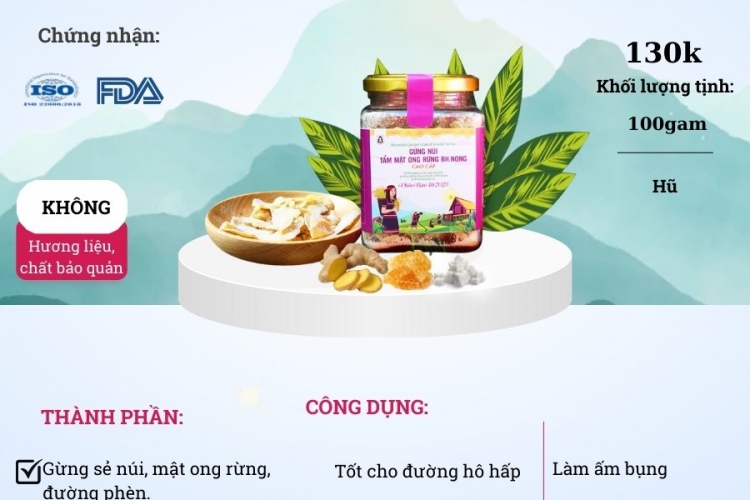 Gạo lứt rẫy BH.NONG Quảng Nam